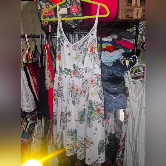 Torrid Floral Dress 2x - Picture 2 of 5